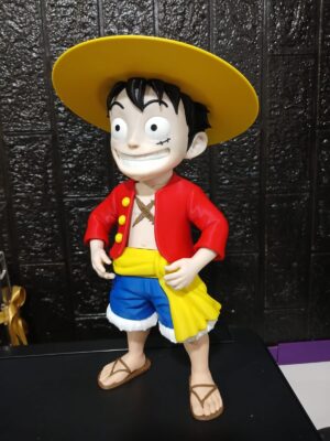 Boneco Luffy impressão 3D