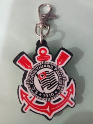 Chaveiro escudo corinthians