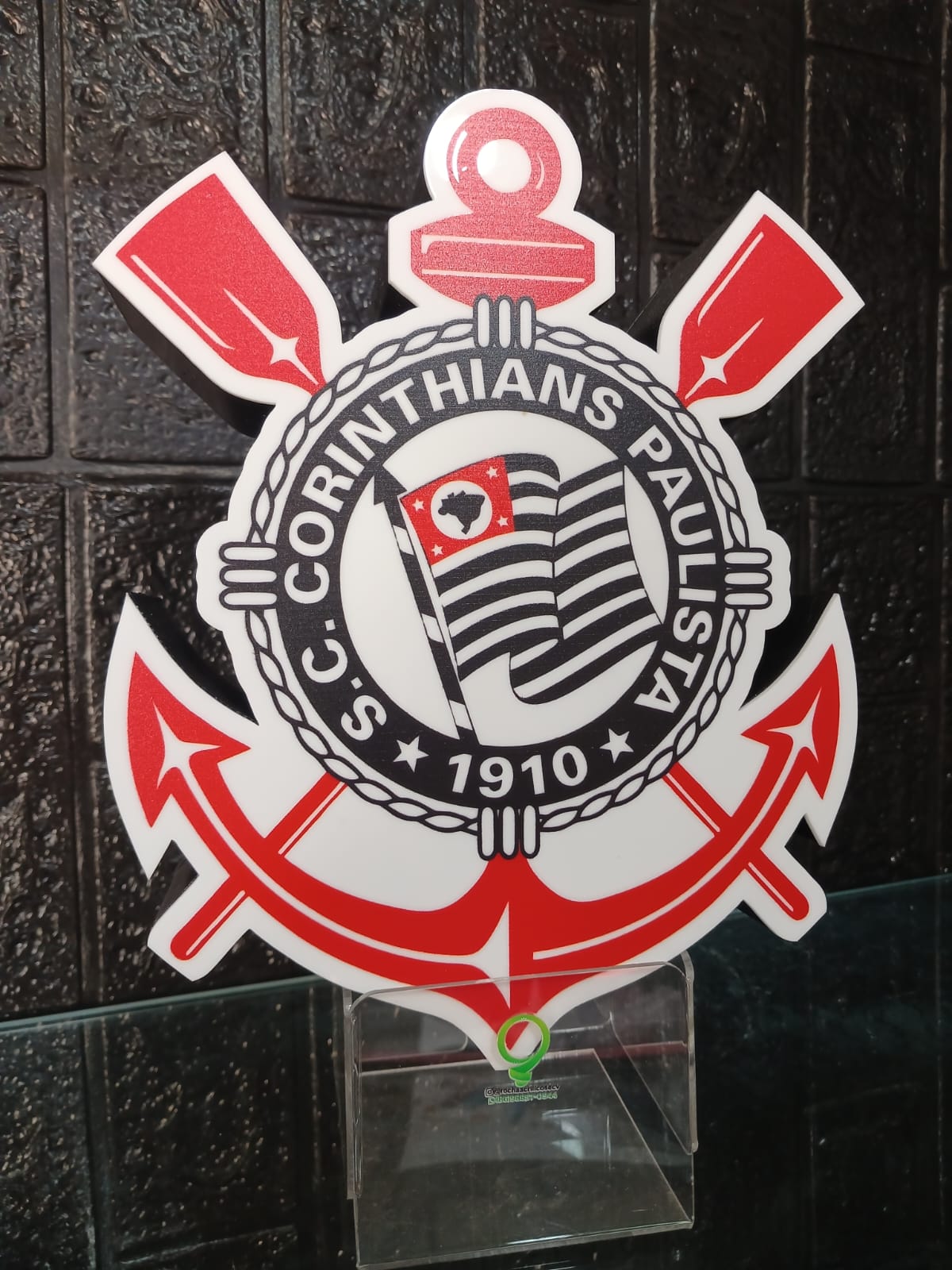 Luminária Decorativa Led Corínthians