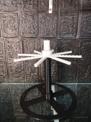 Suporte Expositor Giratório De Mesa Para Chaveiros 3d