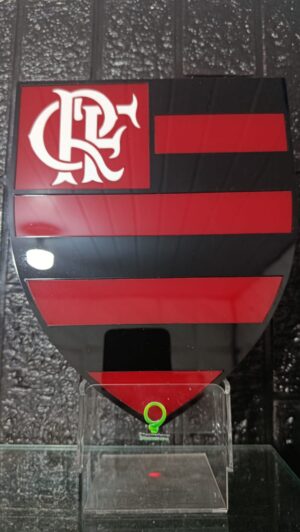 Luminária Led Escudo Flamengo Decorativa